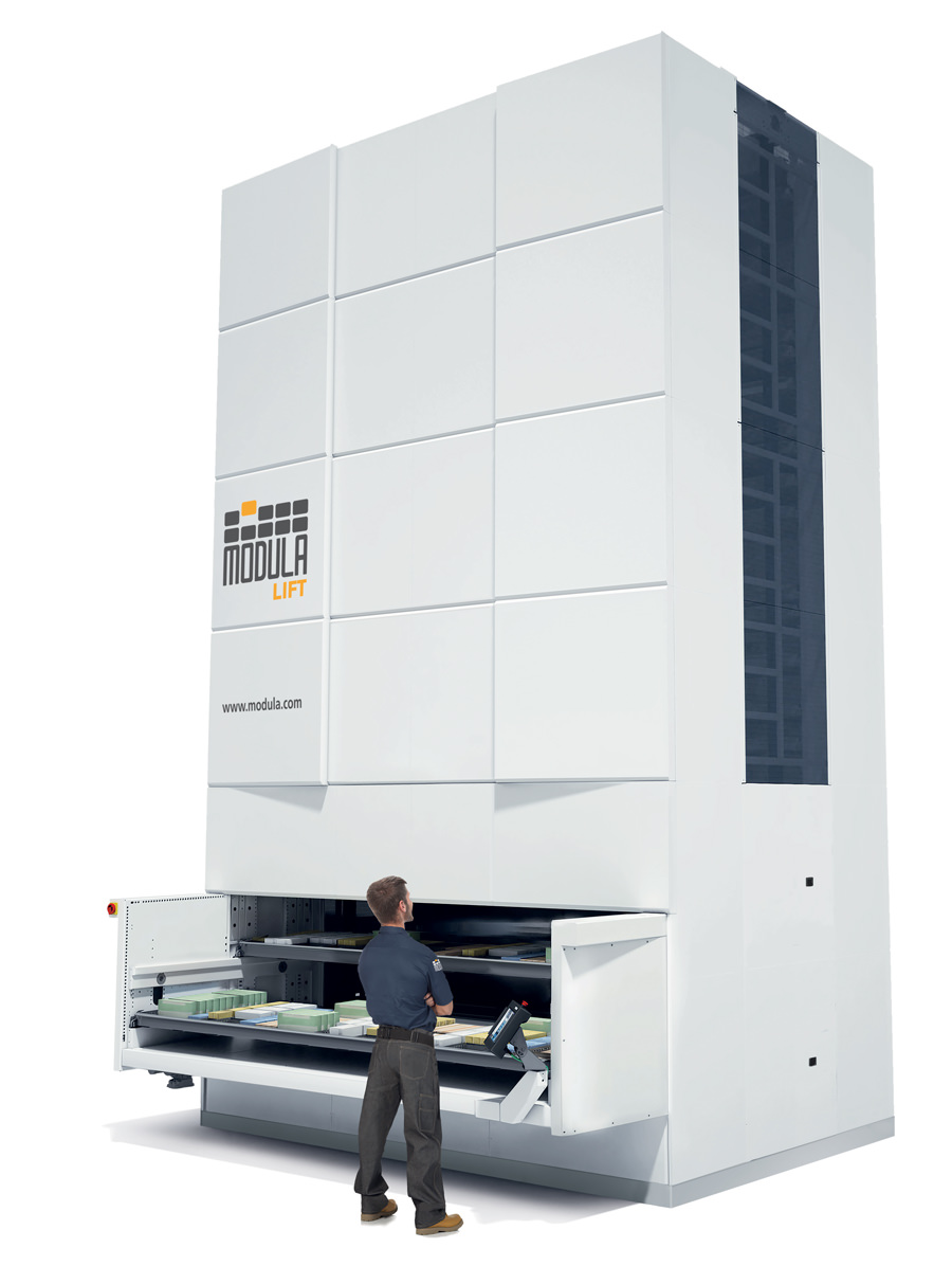 Vertical lift module
