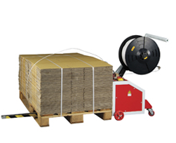 Vertical Manual Pallet Strapping Machine